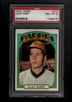 1972 Topps #173 Clay Kirby PSA 8 NM-MT SAN DIEGO PADRES
